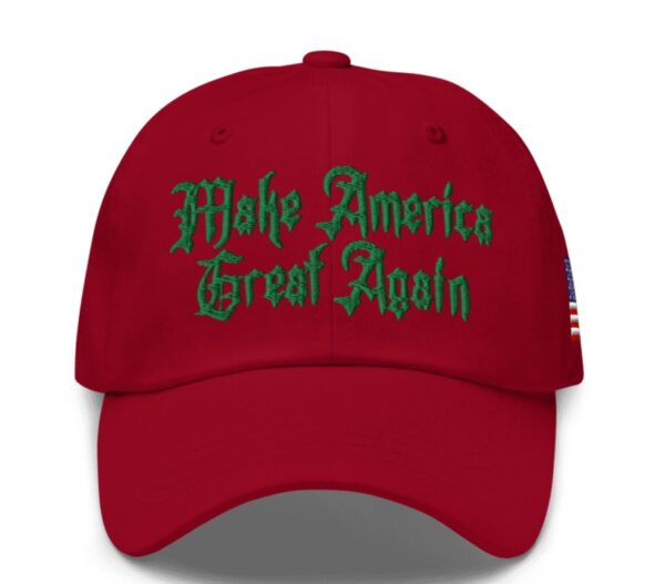 Christmas Gothic Maga Hat