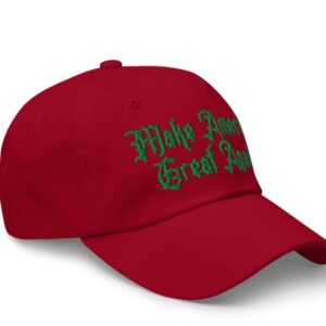 Christmas Gothic Maga Hat
