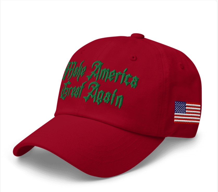 Christmas Gothic Maga Hat