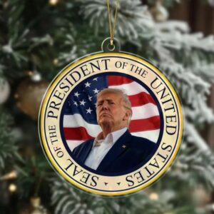 Donald Trump Inauguration Day 2025 Ornament