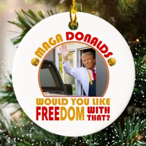 Funny Trump Ornament, Maga Donald Ornament