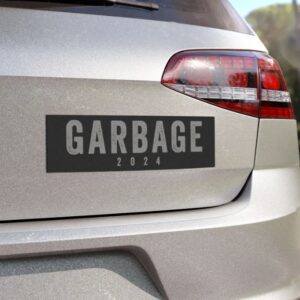 Garbage Trump Vance Car Magnet