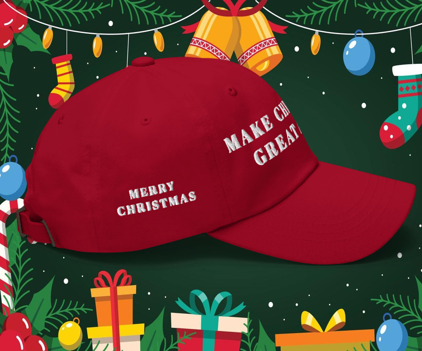 HOT! Make Christmas Great Again Hat