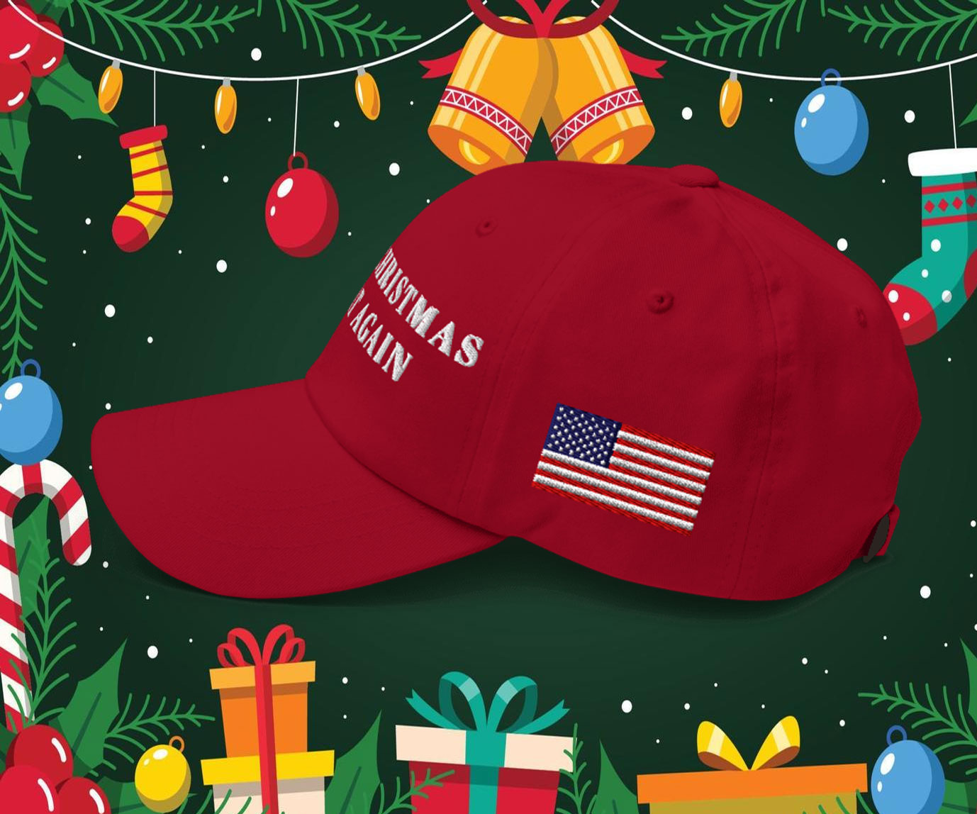 HOT! Make Christmas Great Again Hat