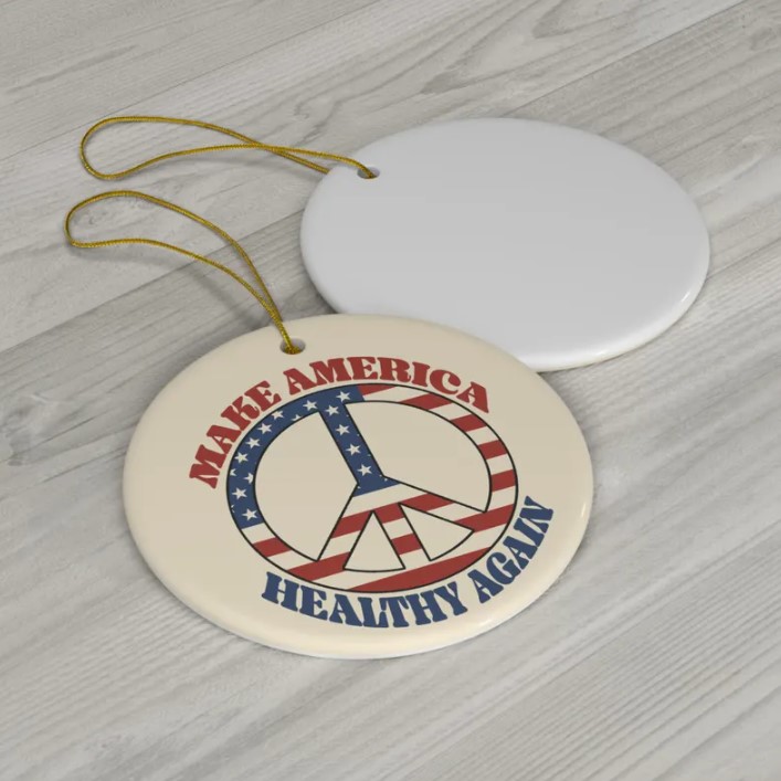 Make America Healthy Again Ornament