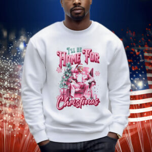 Trump I'll Be Home for Christmas - Humorous Trump Christmas T-Shirt
