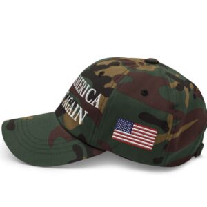 Trump MAGA Victory Green Camo Hat
