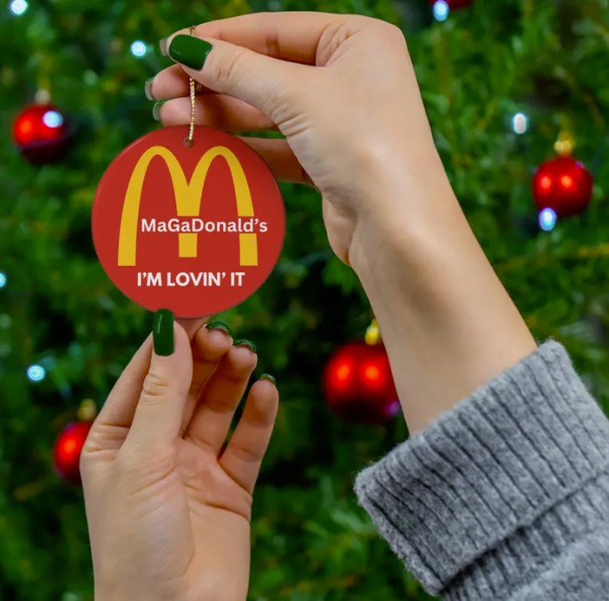 Trump Magadonald Ornament
