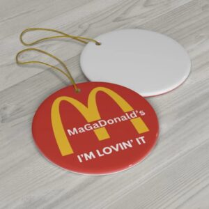 Trump Magadonald Ornament