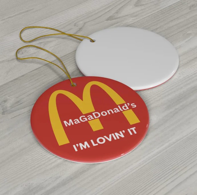 Trump Magadonald Ornament