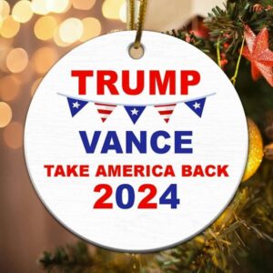 Trump Vance 2024 Ornament