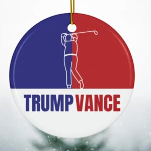 Trump Vance Ornament, Funny Trump Ornament