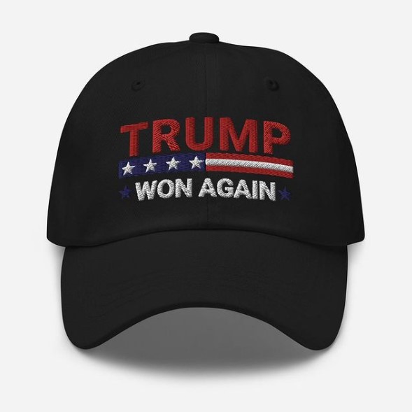 Trump Won Again Hat