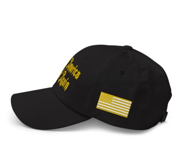 Victory! Trump Gold Gothic MAGA Hat