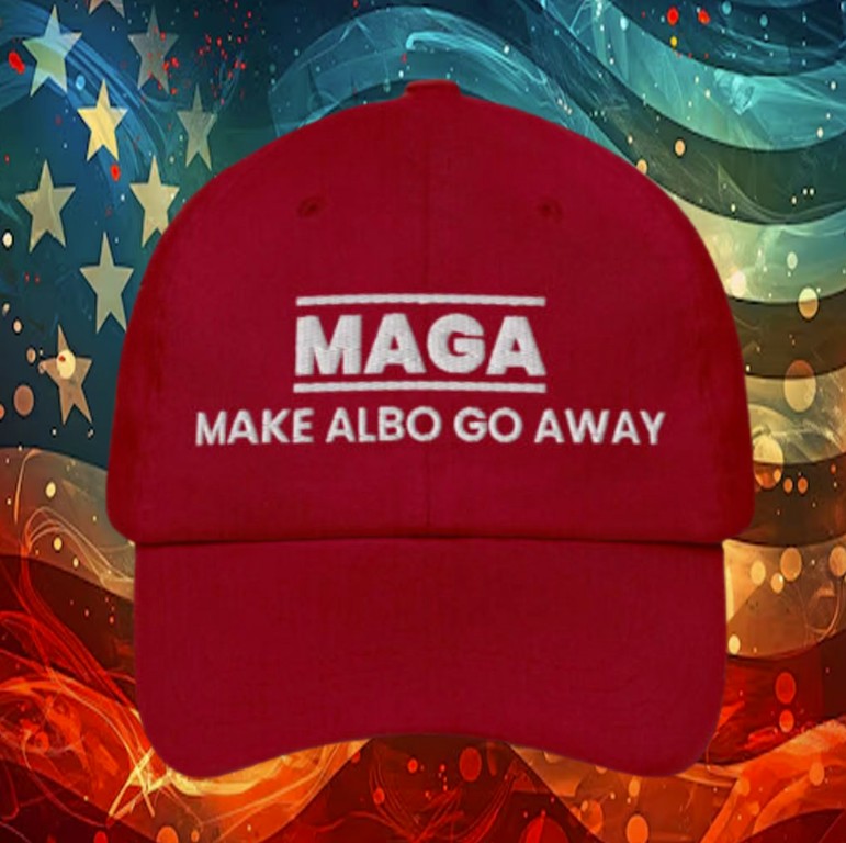 MAGA Make Albo Go Away Hat