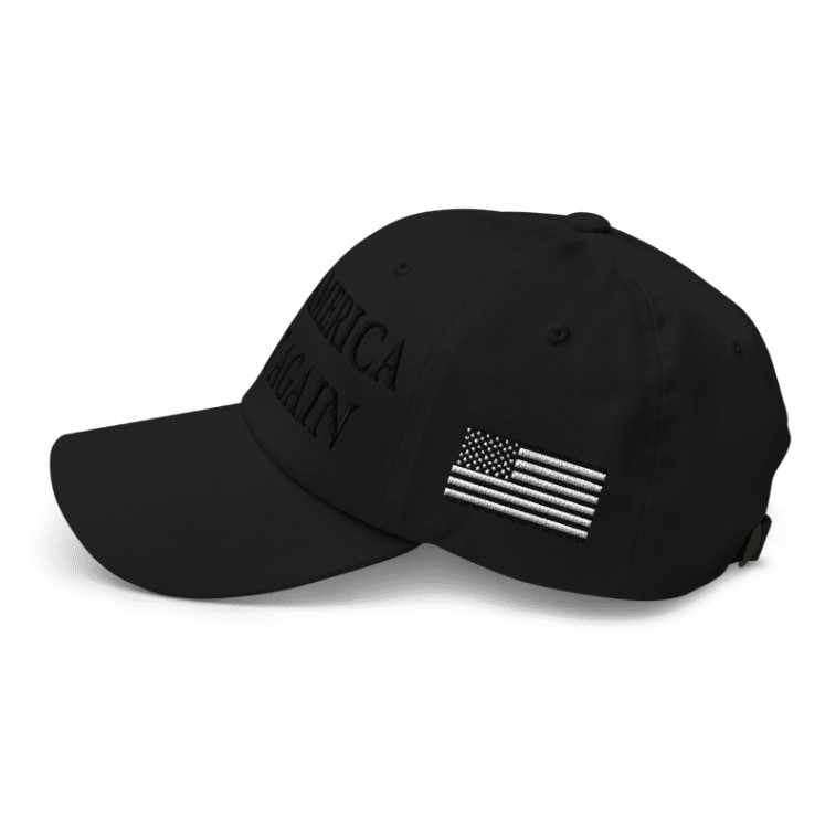 Official Black Trump Dark Maga Hat