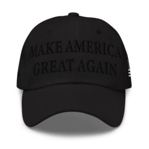 Official Black Trump Dark Maga Hat
