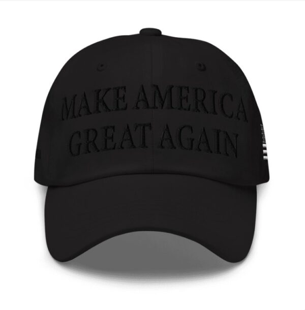 Official Black Trump Dark Maga Hat