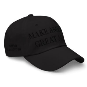 Official Black Trump Dark Maga Hat