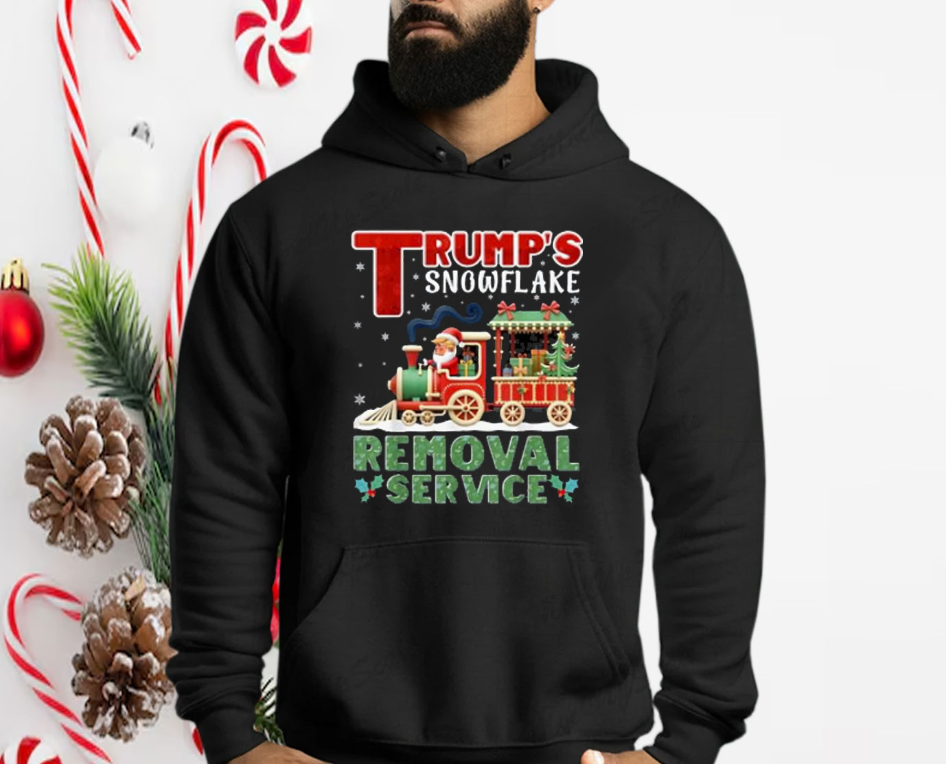 Trump's Snowflake Removal Service Funny Trump Shirt