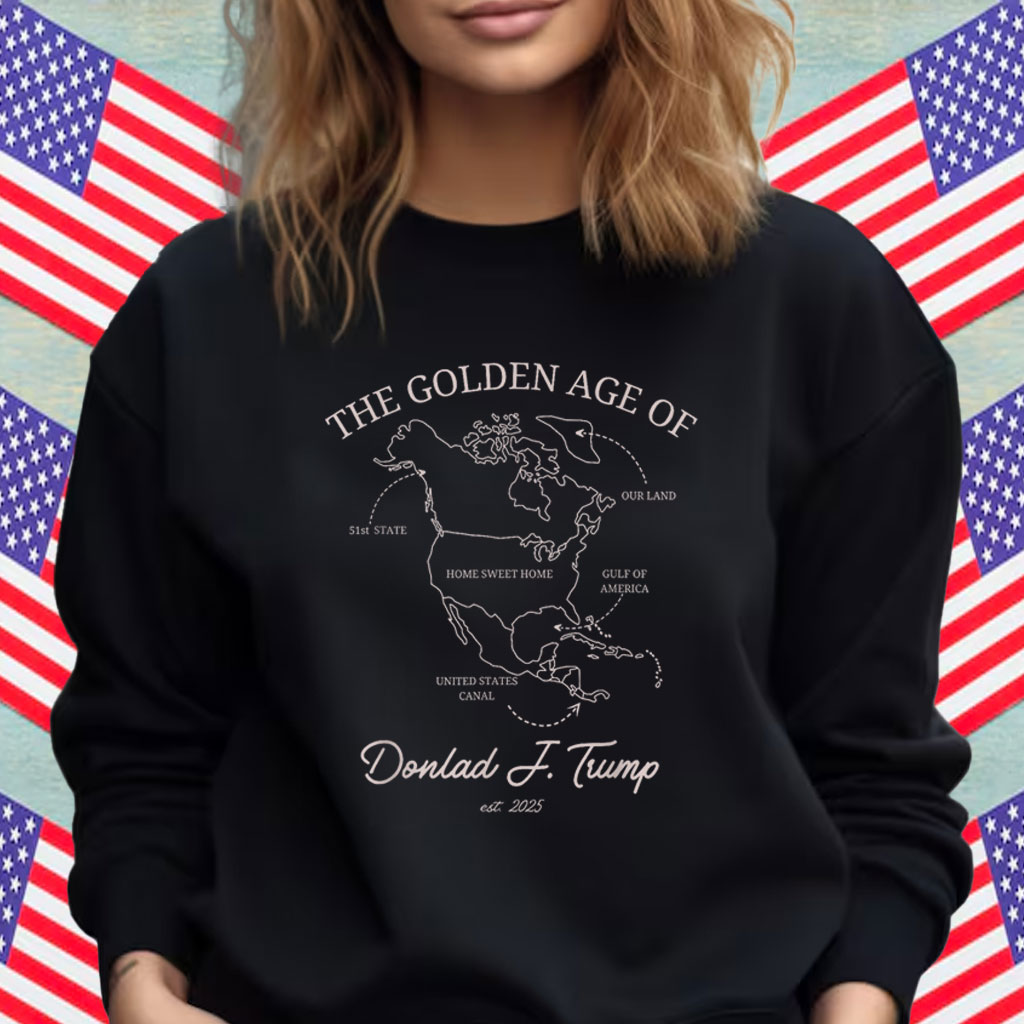 Funny Trump Greenland Panama Canal Canada Mexico Gulf USA Shirt