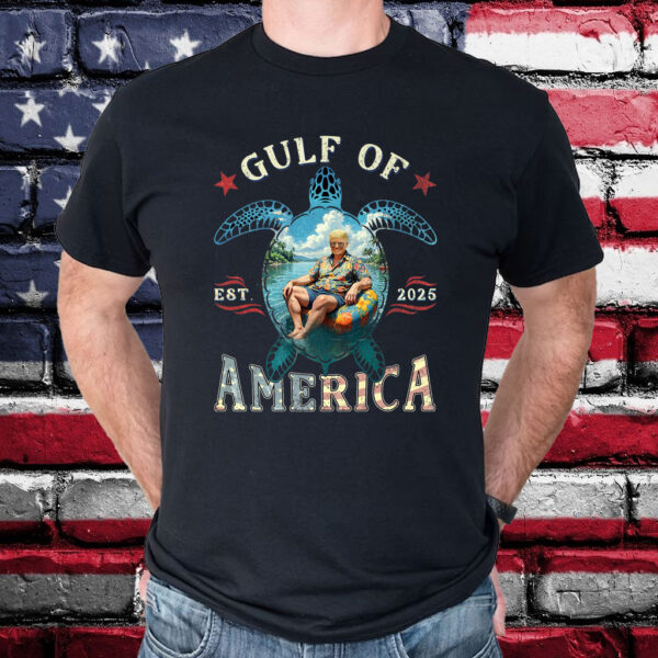 Funny Trump Shirt Gulf Of Us America Est 2025 Shirt