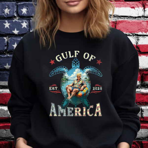 Funny Trump Shirt Gulf Of Us America Est 2025 Shirt