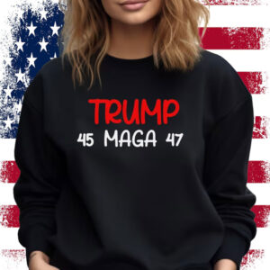Trump 45 47 MAGA T-Shirt – Patriotic 2025 Election
