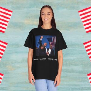 Tariff Fighter – Trump 2025 America First, Always Shirt