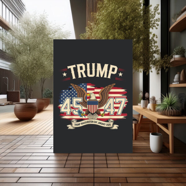 President Donald Trump Inauguration Day 2025 Poster