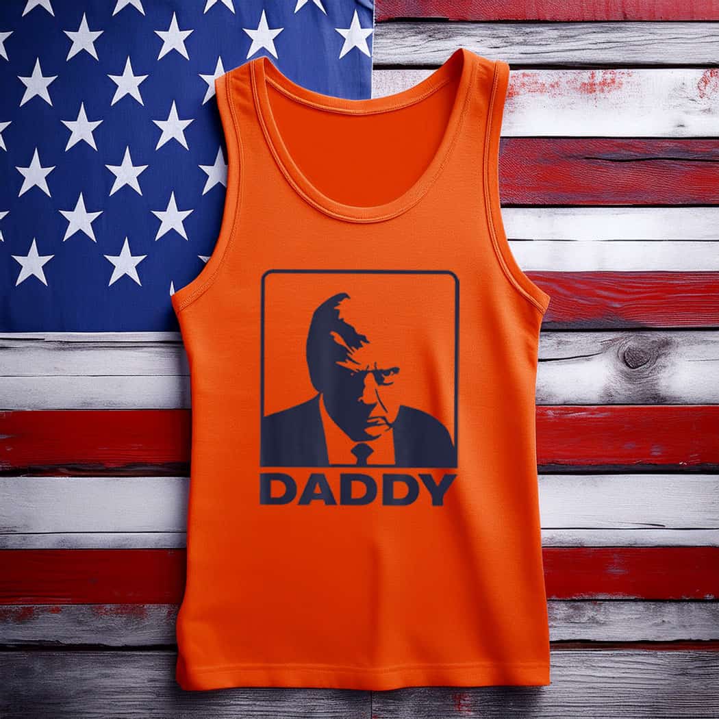 Trump Daddy 2025 President Tank Top
