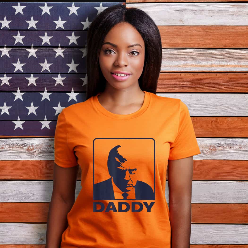 Trump Daddy 2025 President Women T-Shirt