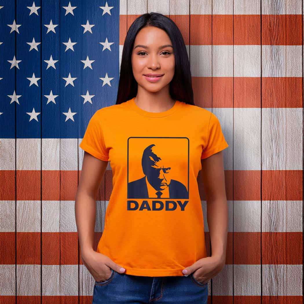 Trump Daddy 2025 President Women T-Shirt