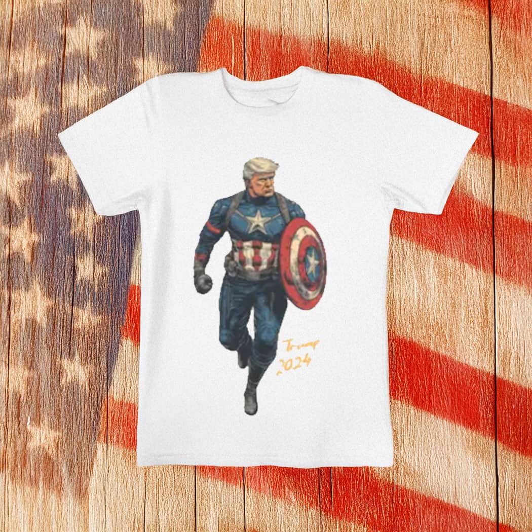Election Captain Trump 2024 shirt