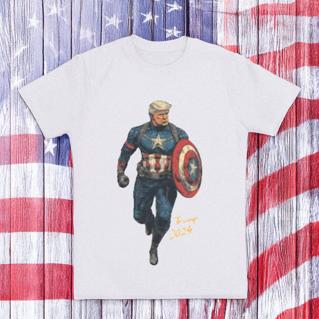 Election Captain Trump 2024 shirt
