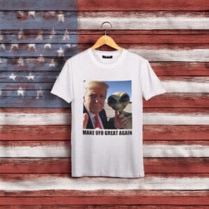 Features Donald Trump Premium Unisex T-Shirt