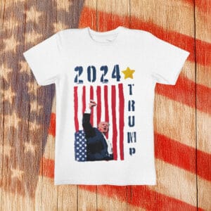 Trump Fist Pump Shot At T-Shirt
