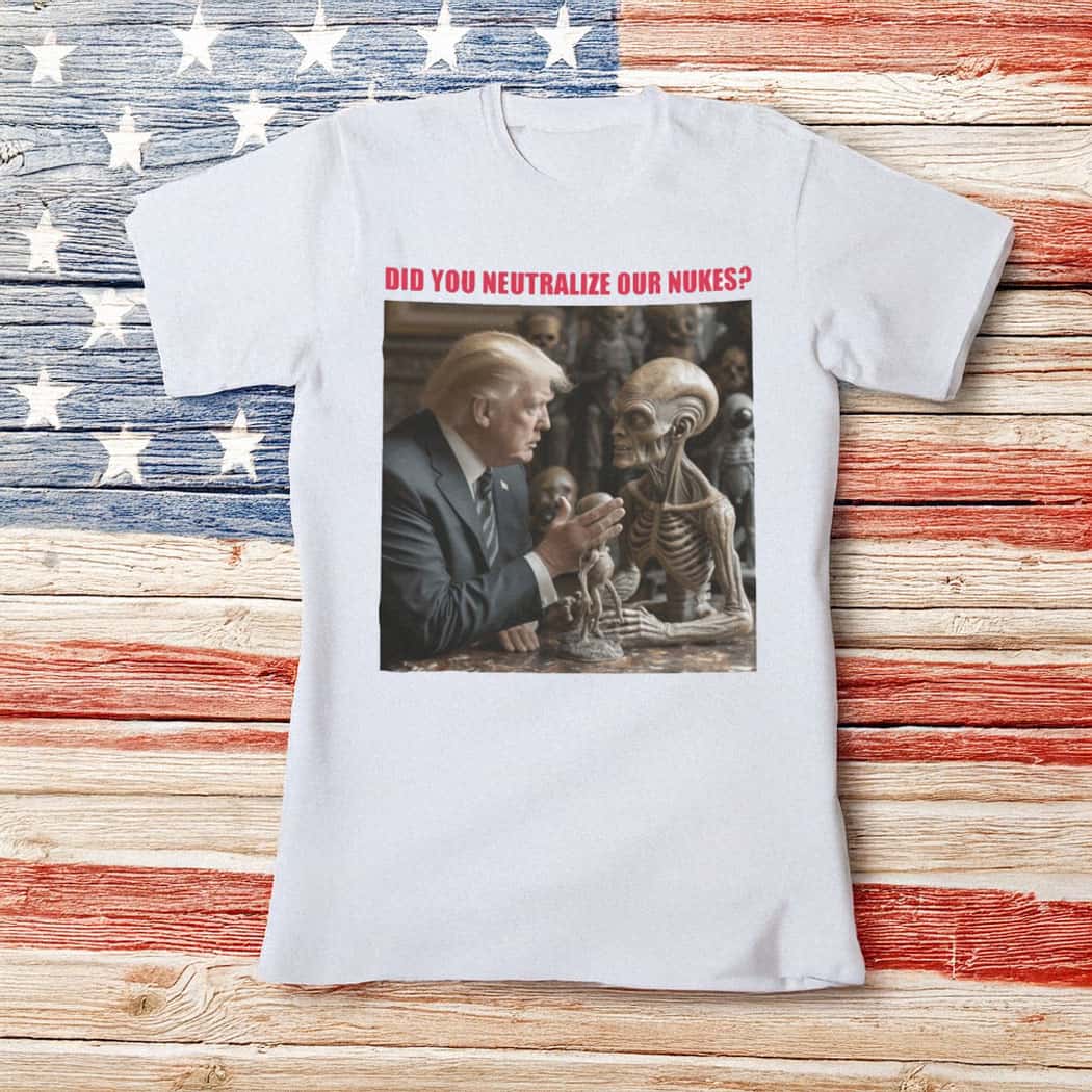 Trump and Alien Premium Unisex T-Shirt
