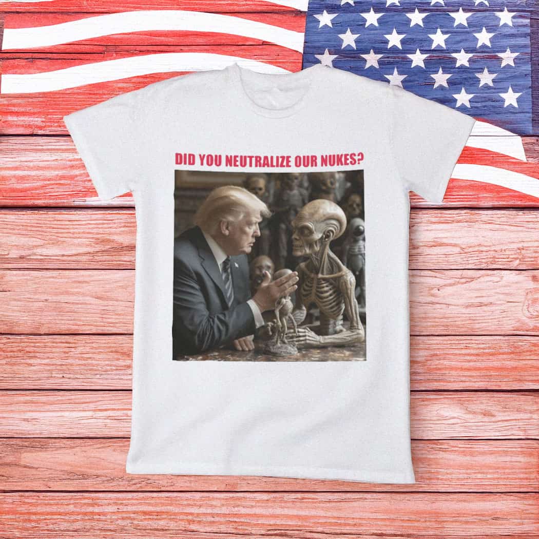 Trump and Alien Premium Unisex T-Shirt