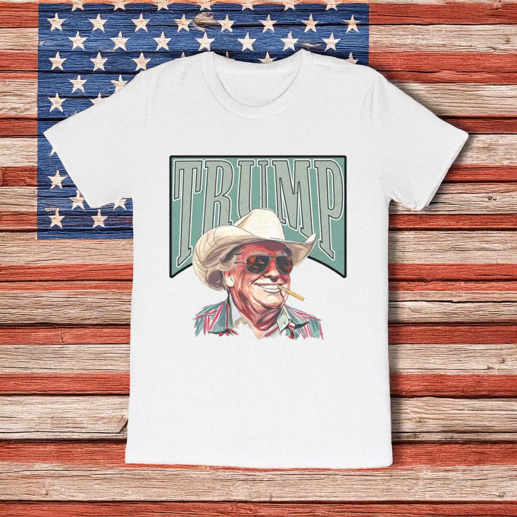 Western Donald Trump Cowboy 2024 Sweat shirts