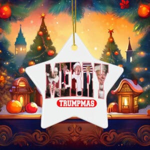 Merry Trumpmas Christmas Ornament