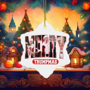 Merry Trumpmas Christmas Ornament