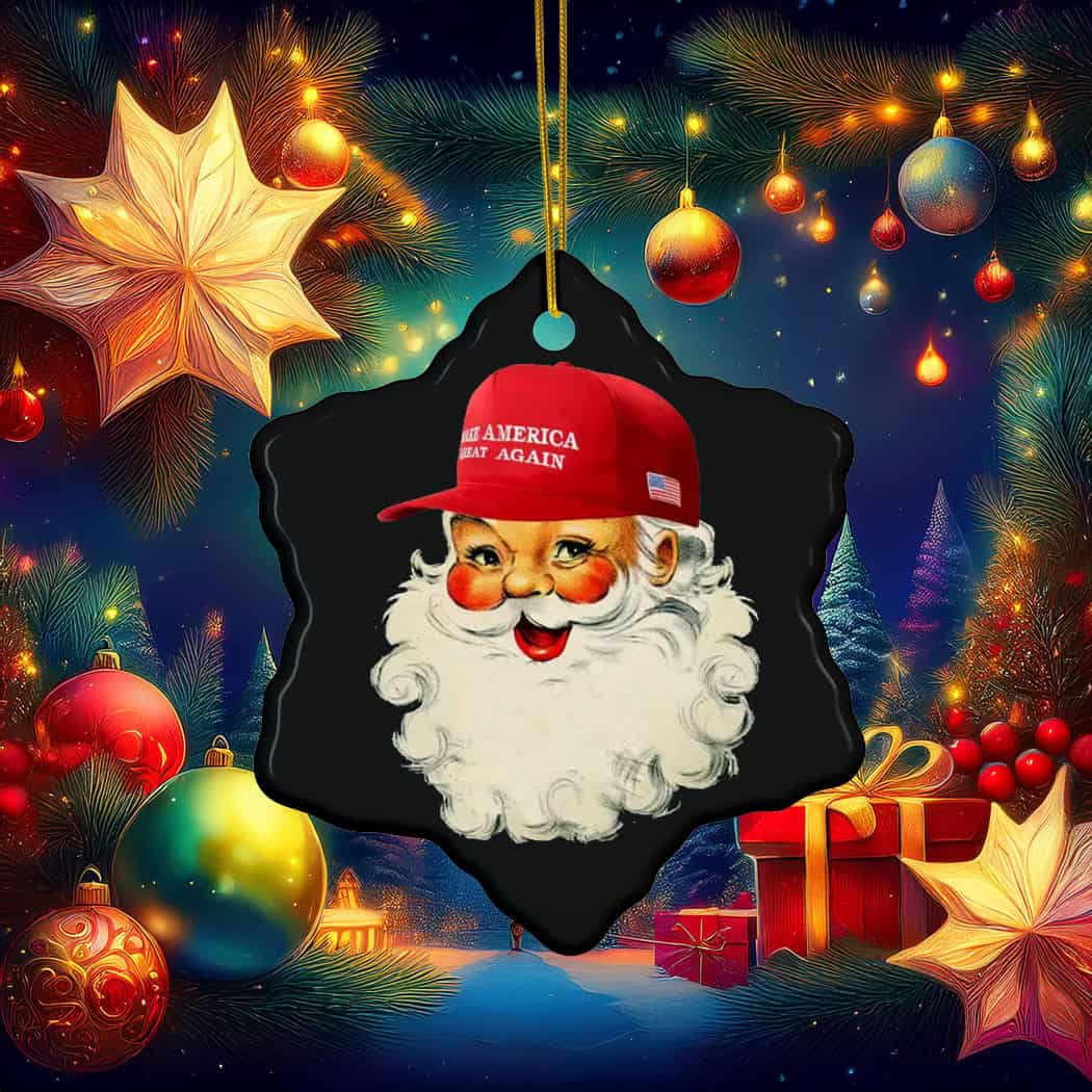 Old School Santa Ornament Old School Santa Ornament