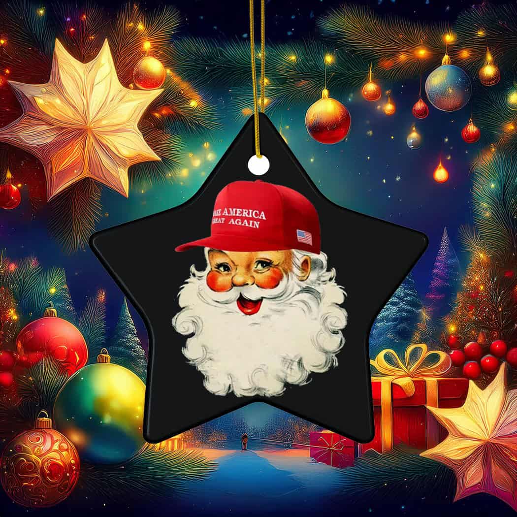 Old School Santa Ornament Old School Santa Ornament