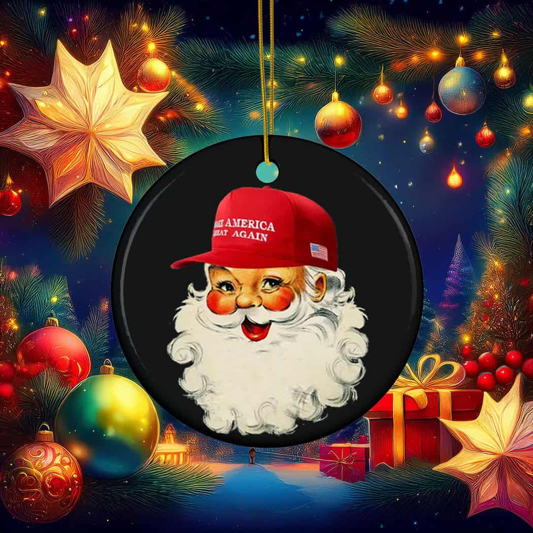 Old School Santa Ornament Old School Santa Ornament