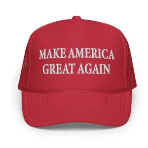 Trump MAGA 47 Red Foam Trucker Hat