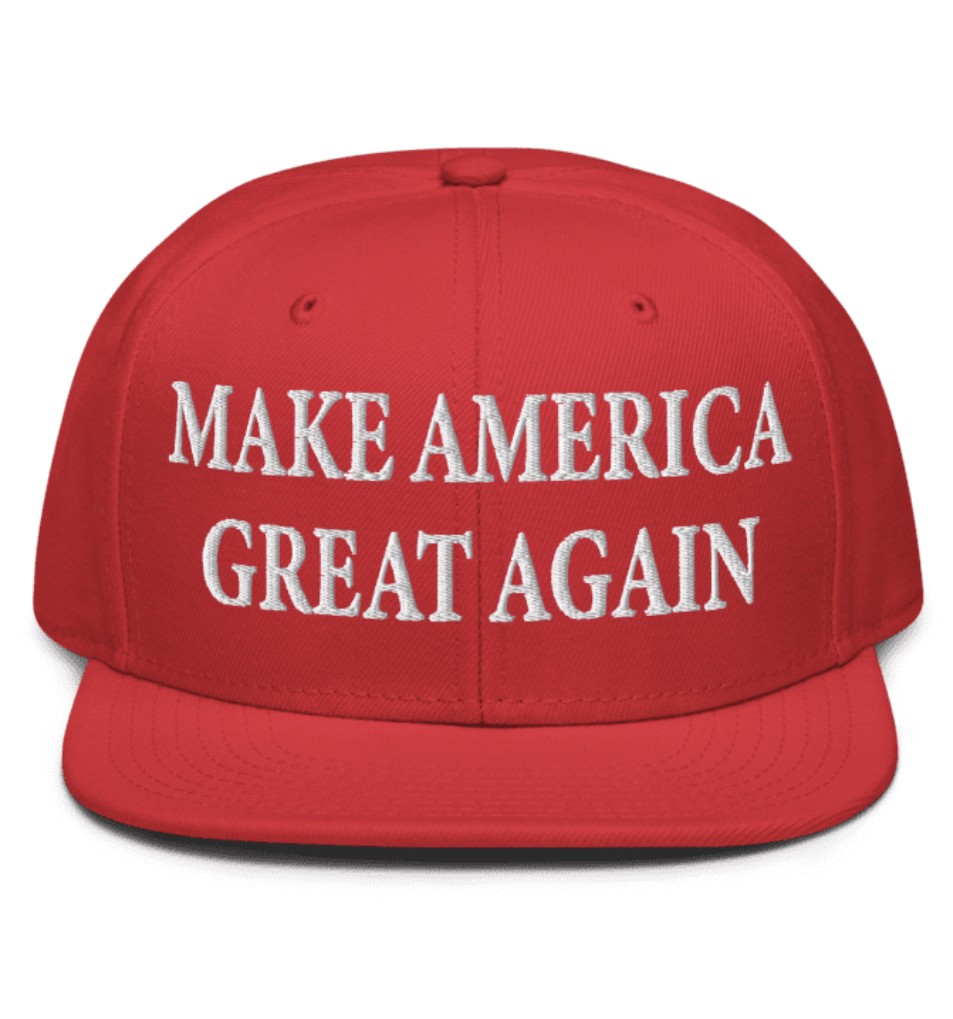 Trump MAGA 47 Red Snapback Hat