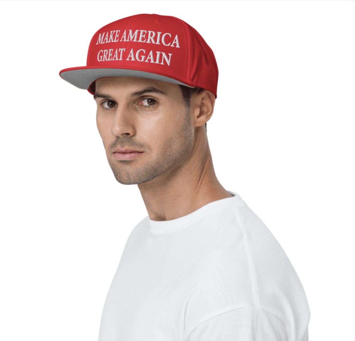Trump MAGA 47 Red Snapback Hats