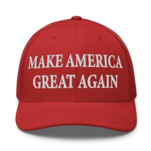 Trump MAGA 47 Red Trucker Hat