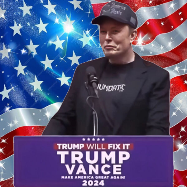 Elon Musk Dark Gothic MAGA Hat